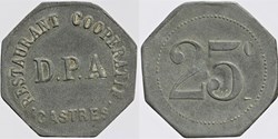 81 - Castres - 25 centimes