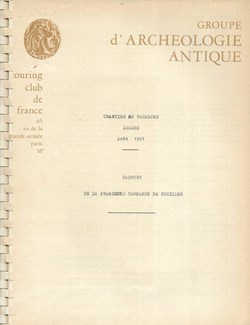 1961 - Chantier de vacances Lozère (à la Canourgue)
