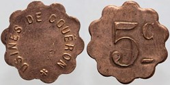 44 - Coueron - 5 centimes