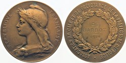 1914 - Récompense Dr. Barbot