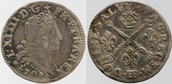Dy 1567 - Louis XIV - 5 sols aux insignes - 1703 Strasbourg