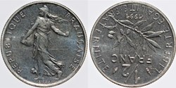 F-198 - Roty - 1/2 fr. - 1991 frappe médaille