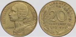 F-156 - Lagriffoul - 20 c. - 1978, coin bouché