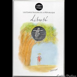 2014 - 10 euro Sempé - Liberté, été