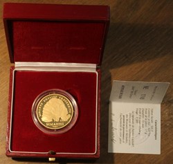 1991 - 70 écus/500 franc or B.E.