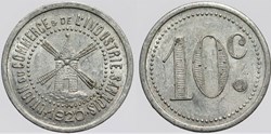 95 - Sannois - 10 centimes