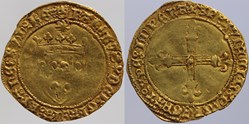Dy 0575 - Charles VIII - Ecu d'or - Montpellier