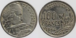 F-450 - Cochet - 100 fr. - 1954 B