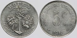 76 - Rouen - 5 centimes