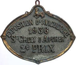 1936 - Exposition d'aviculture, St-Chély-d'Apcher