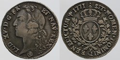 Dy 1681 - Louis XV - 1/2 Ecu - 1771, Perpignan