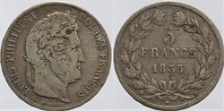 F-324 - Louis Philippe I - 5 francs - 1835 Toulouse
