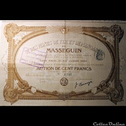 1905 - Mines du Masseguin