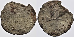 Monaco - Honoré II - 1/6 pezzetta, 1648