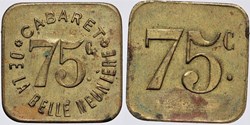 75 - Paris - Cabaret - 75 centimes