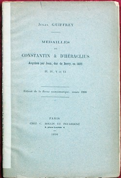 1890 - Médailles de Constantin... - J. Guiffrey