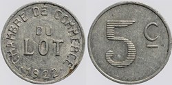 46 - Lot- 5 centimes