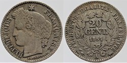 F-146 - Seconde République - 20 centimes Cérés - 1851 Paris