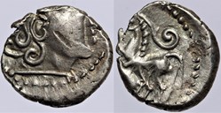 Arvernes - Drachme cheval/sanglier
