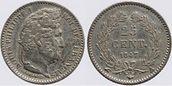 F-167 - Louis Philippe I - 25 centimes - 1847 A