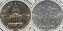 F-451 - Panthéon - 100 fr. - 1986