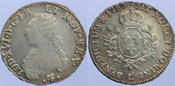 Dy 1708 - Louis XVI - Ecu - 1783 Bayonne