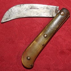 Couteau serpette, Bonnet à St Amans