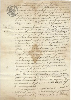 1843 - Jugement