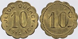 34 - Montpellier - Jeton Quercy - 10 centimes