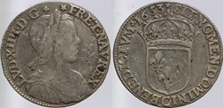 Dy 1470 - Louis XIV - Demi écu - 1653, St Lô
