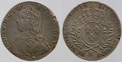 Dy 1676 - Louis XV - 1/2 écu - 1733 Aix