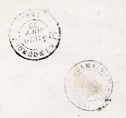 1879 - Cachet type 17