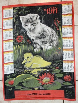 Calendrier 1971
