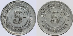 34 - Herault - S.A. - 5 centimes 1922