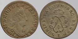 Dy 1519 - Louis XIV - 4 sols - 1691, Lyon