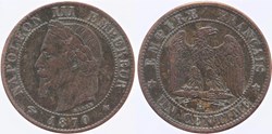 F-103 - Second Empire - 1 centime - 1870 A
