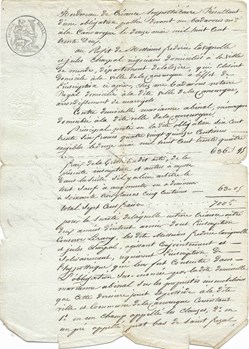 1834 - Créance hypothécaire