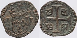 Dy 1342 - Louis XIII - Douzain - la Rochelle