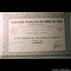 1928 - Mines de Dèze