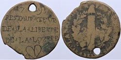 R-37 - Louis XVI - 2 sols regravée