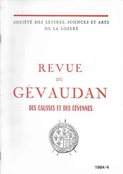 1984 - Revue du Gévaudan des Causses et des Cévennes