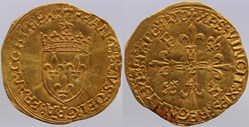 Dy 0775 - François Ier - Ecu d'or - Villefranche