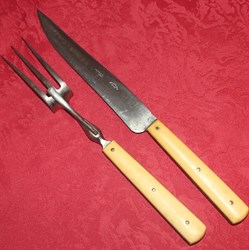 Service à viande Calmels / N. Crocombette