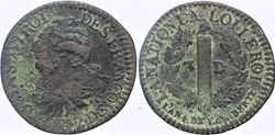 R-30 - Louis XVI - 3 deniers - 1792, Lyon