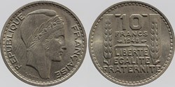 F-362 - Turin - 10 fr. - 1948