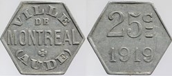 11 - Montréal - 25 centimes