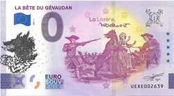 0 Euro souvenir - La Bête du Gévaudan