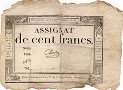 Assignat de 100 francs - 18 nivôse AN III
