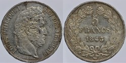 F-324 - Louis Philippe I - 5 francs - 1843 W