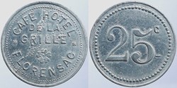 34 - Florensac - 25 centimes